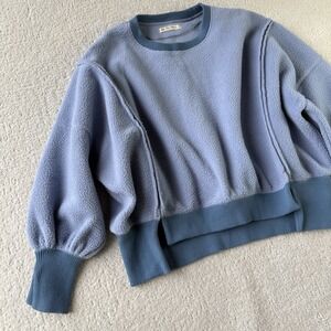 Free People Blue Sweatshirt